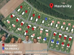 Prodej pozemku pro bydlení, Havraníky, 1132 m2