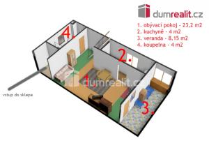 Prodej rodinného domu, Hradištko - Rajchardov, Chatařská, 100 m2