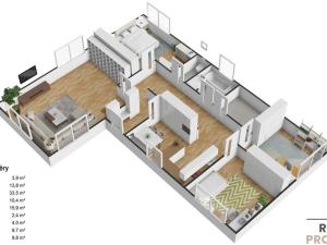 Prodej rodinného domu, Lednice, Čechova II, 103 m2