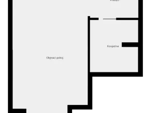 Pronájem bytu 1+kk, Praha - Vinohrady, Soběslavská, 23 m2