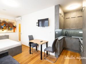 Pronájem bytu 1+kk, Praha - Vinohrady, Perucká, 23 m2