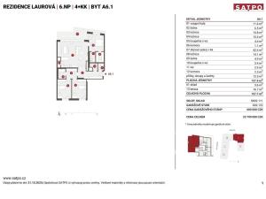 Prodej bytu 4+kk, Praha - Smíchov, Na Laurové, 137 m2