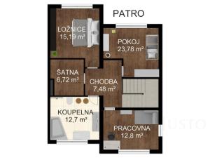 Prodej rodinného domu, Písek - Budějovické Předměstí, K Lipám, 126 m2