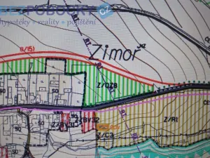 Prodej zahrady, Liběšice - Zimoř, 8000 m2