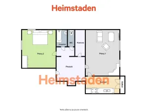 Pronájem bytu 2+1, Ostrava - Poruba, Havlíčkovo náměstí, 80 m2