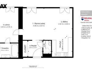 Prodej bytu 2+kk, Karlovy Vary, Libušina, 70 m2