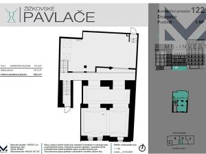 Prodej obchodního prostoru, Praha - Žižkov, Hartigova, 159 m2