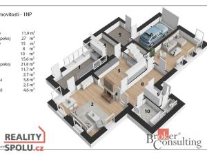 Prodej rodinného domu, Dolní Krupá, 210 m2