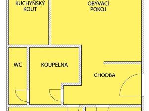 Prodej bytu 3+1, Štětí, Alšova, 55 m2