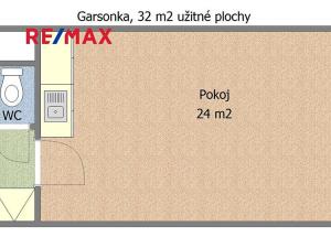 Pronájem bytu 1+kk, Strakonice, Na Ohradě, 32 m2