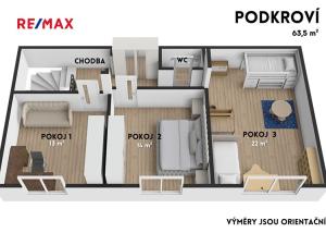 Prodej rodinného domu, Poděbrady, Severní, 146 m2