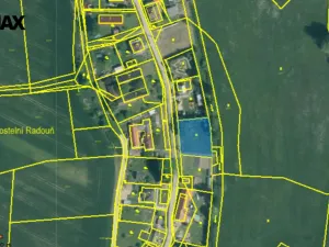 Prodej pozemku pro bydlení, Kostelní Radouň, 993 m2