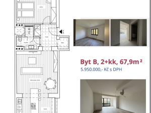 Prodej bytu 2+kk, Olomouc, Dobrovského, 65 m2