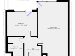 Pronájem bytu 2+kk, Praha - Strašnice, Ramonova, 60 m2
