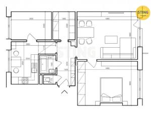 Pronájem bytu 3+1, Zlín, Zarámí, 73 m2