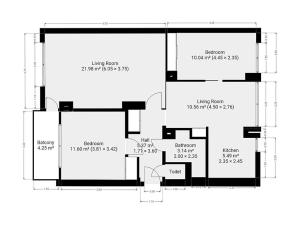 Pronájem bytu 4+kk, Praha - Záběhlice, Karafiátová, 68 m2