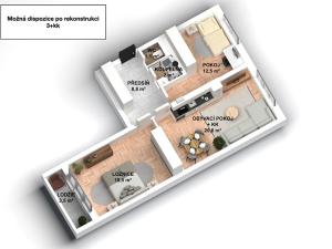 Prodej bytu 3+kk, Louny, Tomanova, 63 m2