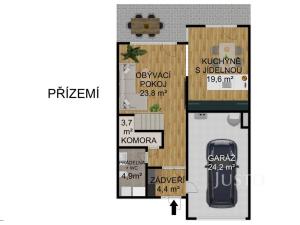 Prodej rodinného domu, Písek - Budějovické Předměstí, K Lipám, 144 m2