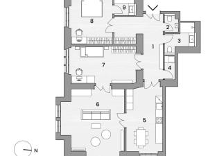 Prodej bytu 3+1, Praha - Vinohrady, Polská, 121 m2