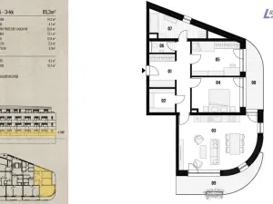 Prodej bytu 3+kk, Rožmitál pod Třemšínem, 92 m2