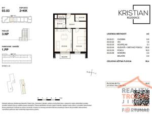 Prodej bytu 2+kk, Hradec Králové, Pod Zámečkem, 59 m2