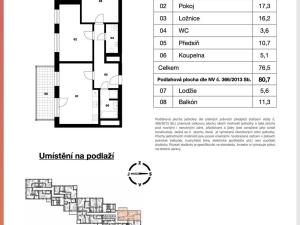 Prodej bytu 3+kk, Český Krumlov - Latrán, Za Jitonou, 81 m2