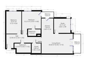 Pronájem bytu 4+kk, Praha - Záběhlice, Mattioliho, 100 m2
