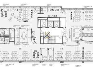 Pronájem kanceláře, Praha - Karlín, Rohanské nábřeží, 920 m2