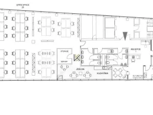 Pronájem kanceláře, Praha - Krč, Olbrachtova, 311 m2