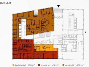 Pronájem obchodního prostoru, Praha - Vinohrady, Italská, 410 m2