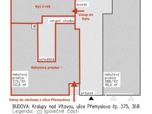 Prodej obchodního prostoru, Kralupy nad Vltavou, Přemyslova, 132 m2