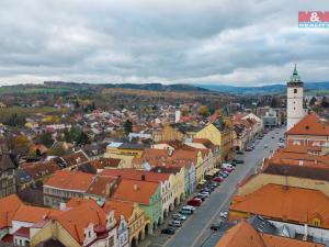 Pronájem bytu 2+1, Domažlice - Město, náměstí Míru, 91 m2