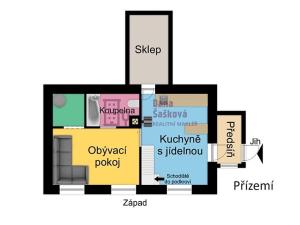 Prodej rodinného domu, Žirovnice, Popelínská, 57 m2