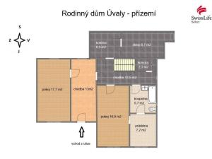 Prodej rodinného domu, Úvaly, Kollárova, 165 m2