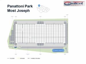 Pronájem výrobních prostor, Most, 97000 m2