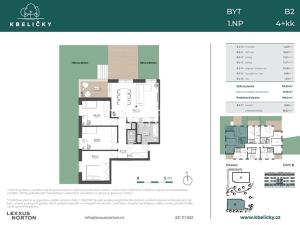 Prodej bytu 4+kk, Praha - Kbely, Hůlkova, 106 m2