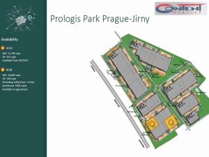 Pronájem výrobních prostor, Jirny, Poděbradská, 7484 m2