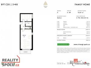 Prodej bytu 2+kk, Plzeň, Goldscheiderova, 66 m2