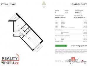 Prodej bytu 2+kk, Plzeň, Goldscheiderova, 72 m2