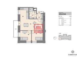 Prodej bytu 3+kk, Olomouc - Hodolany, Holická, 51 m2