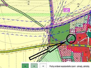 Prodej zahrady, Bříza, 491 m2