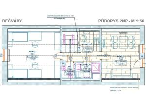 Pronájem rodinného domu, Bečváry, 110 m2