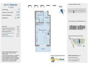 Prodej bytu 1+kk, Olomouc, Třída Jiřího Pelikána, 33 m2