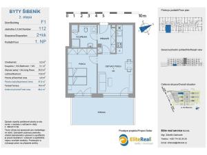 Prodej bytu 2+kk, Olomouc, Třída Jiřího Pelikána, 48 m2