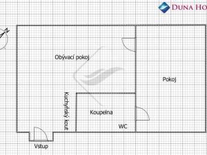 Pronájem bytu 2+kk, Praha - Nusle, Spolupráce, 35 m2