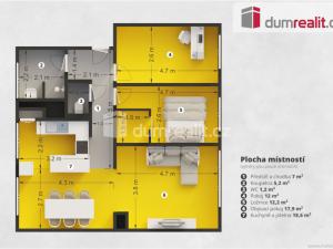 Prodej bytu 3+kk, Vlašim, Obora, 80 m2