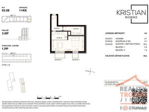 Prodej bytu 1+kk, Hradec Králové, Pod Zámečkem, 45 m2