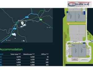Pronájem výrobních prostor, Příšovice, 9596 m2