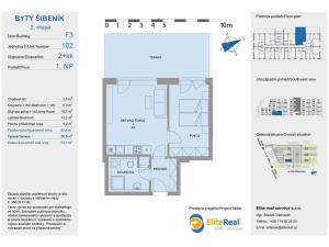 Prodej bytu 2+kk, Olomouc, Třída Jiřího Pelikána, 44 m2