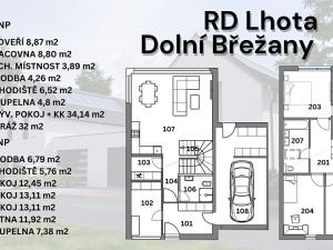 Prodej rodinného domu, Dolní Břežany, 142 m2